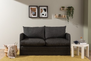 Canapea Extensibila Saga XL 2-Locuri - Dark Grey - Img 1