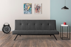 Canapea Extensibila Zola - Dark Grey - Img 1