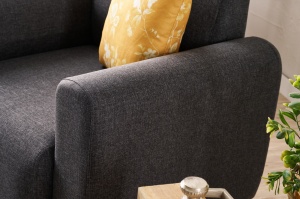 Canapea Noya Linen - Anthracite - Img 3
