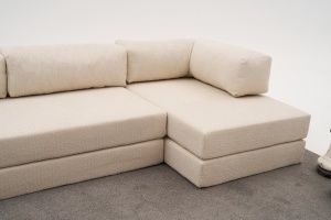Canapea pe colț Comfort - Cream - Img 3
