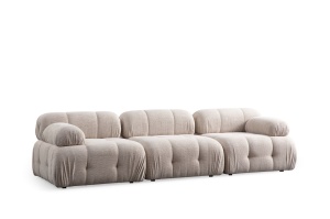 Canapea Petite 3 - Cream - Img 4