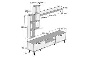 Comoda TV TVU0303 - Img 5