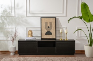 Comoda TV Vanguard - Wood Black - Img 3