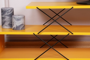Comoda TV Zigzag - Yellow - Img 4