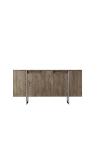 Consolă Luxe - Walnut, Silver - Img 6
