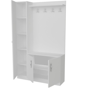 Dulap cu raft Naturel - White - Img 2