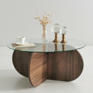 Masuta de cafea Bubble - Walnut - Img 3