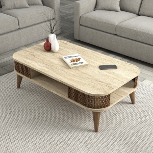 Masuta de cafea Eylul - Travertine - Img 3