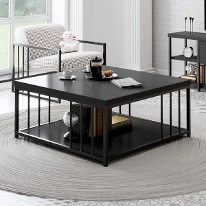 Masuta de cafea Zenn - Anthracite, Black - Img 3