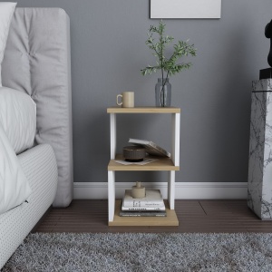 Noptiera Carter - Oak, White - Img 1