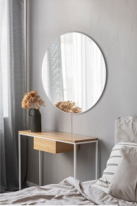 Oglinda Round - Diameter : 40 cm - White - Img 3