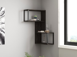 Raft perete Lecco - Anthracite - Img 1