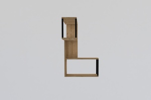 Raft perete Lecco - Sapphire Oak - Img 3