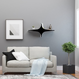 Raft perete Susen - Black - Img 1