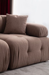 Canapea Doblo ( L1-Pouffe-1R) - Cappucino - Img 5