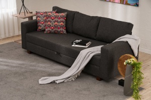 Canapea Extensibila Aly - Anthracite - Img 2