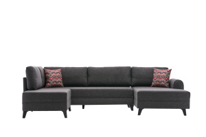 Canapea Extensibila Belen - Anthracite - Img 5