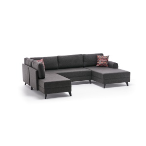 Canapea Extensibila Belen - Anthracite - Img 7