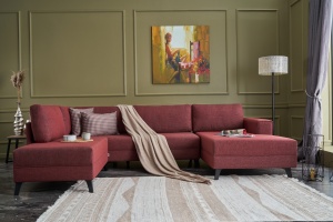 Canapea Extensibila Efsun - Claret Red - Img 1