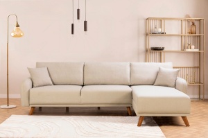 Canapea Extensibila Hera 1 Corner - Cream - Img 7