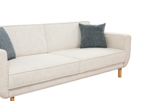 Canapea Extensibila Lorus Set - Oak, Cream - Img 3
