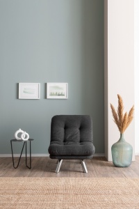 Canapea Extensibila Misa Small Solo - Dark Grey - Img 3