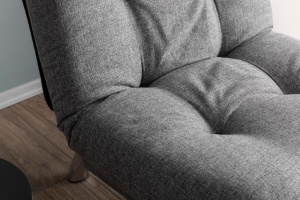 Canapea Extensibila Misa Small Solo - Light Grey - Img 5