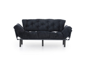 Canapea Extensibila Nitta Triple - Black - Img 3