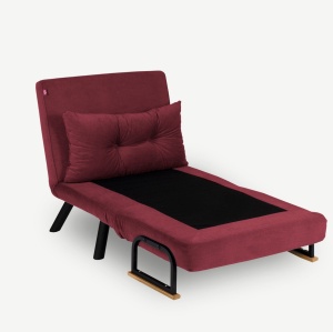 Canapea Extensibila Sando Single - Maroon - Img 3