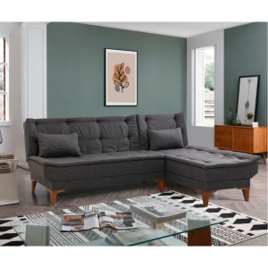 Canapea Extensibila Santo - Anthracite - Img 1