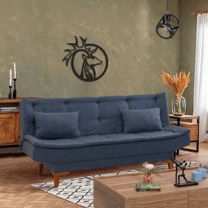 Canapea Extensibila Santo - Dark Blue - Img 1