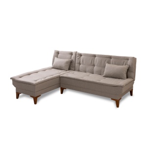 Canapea Extensibila Santo Left - Cream - Img 2