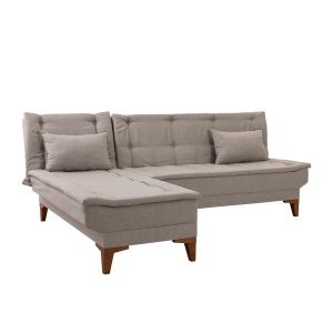 Canapea Extensibila Santo Left - Cream - Img 5