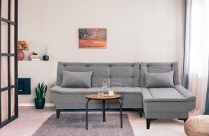 Canapea Extensibila Santo-S - Grey - Img 2