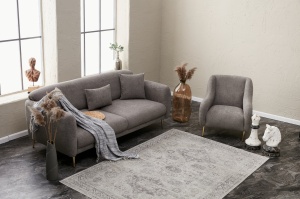 Canapea Extensibila Simena - Grey - Img 2