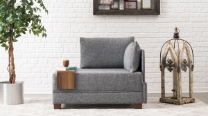 Canapea Fly Armchair Right - Grey - Img 2