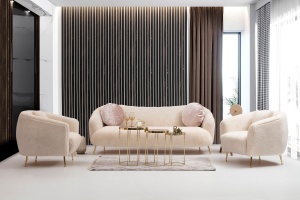 Canapea Istiridye - Beige - Img 4