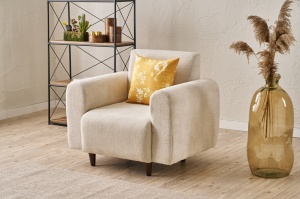Canapea Noya Chenille - Cream - Img 2