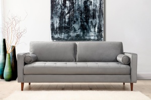 Canapea Rome - Light Grey - Img 1