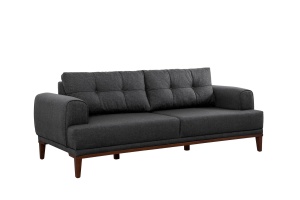 Canapea Vina 3 - Anthracite, Walnut - Img 5