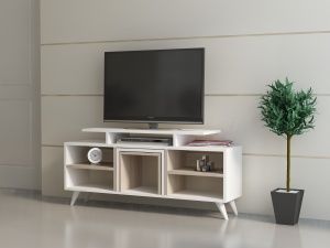 Comoda TV Kutay - White, Cordoba - Img 2