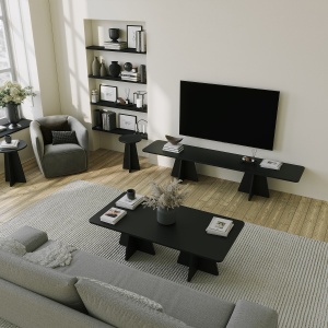 Comoda TV Mushroom - Black - Img 2