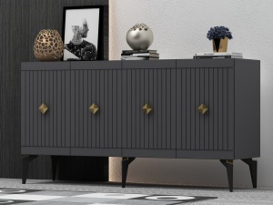 Consolă Midas - Anthracite, Gold - Img 2