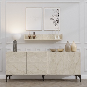 Consolă Stella - Travertine - Img 1