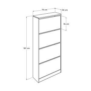 Dulap Pantofi Shc-540-Bb-1 - Img 5