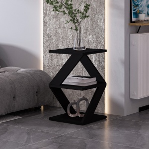 Masa Albeni - Black, Oak - Img 2
