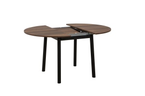 Masa Extensibila Oliver - Walnut, Black - Img 3