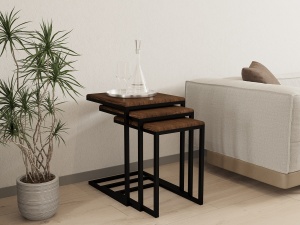 Masa Plianta Ege - Walnut - Img 1