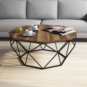 Masuta de cafea Diamond - Walnut - Img 1