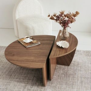 Masuta de cafea Podium - Walnut - Img 4